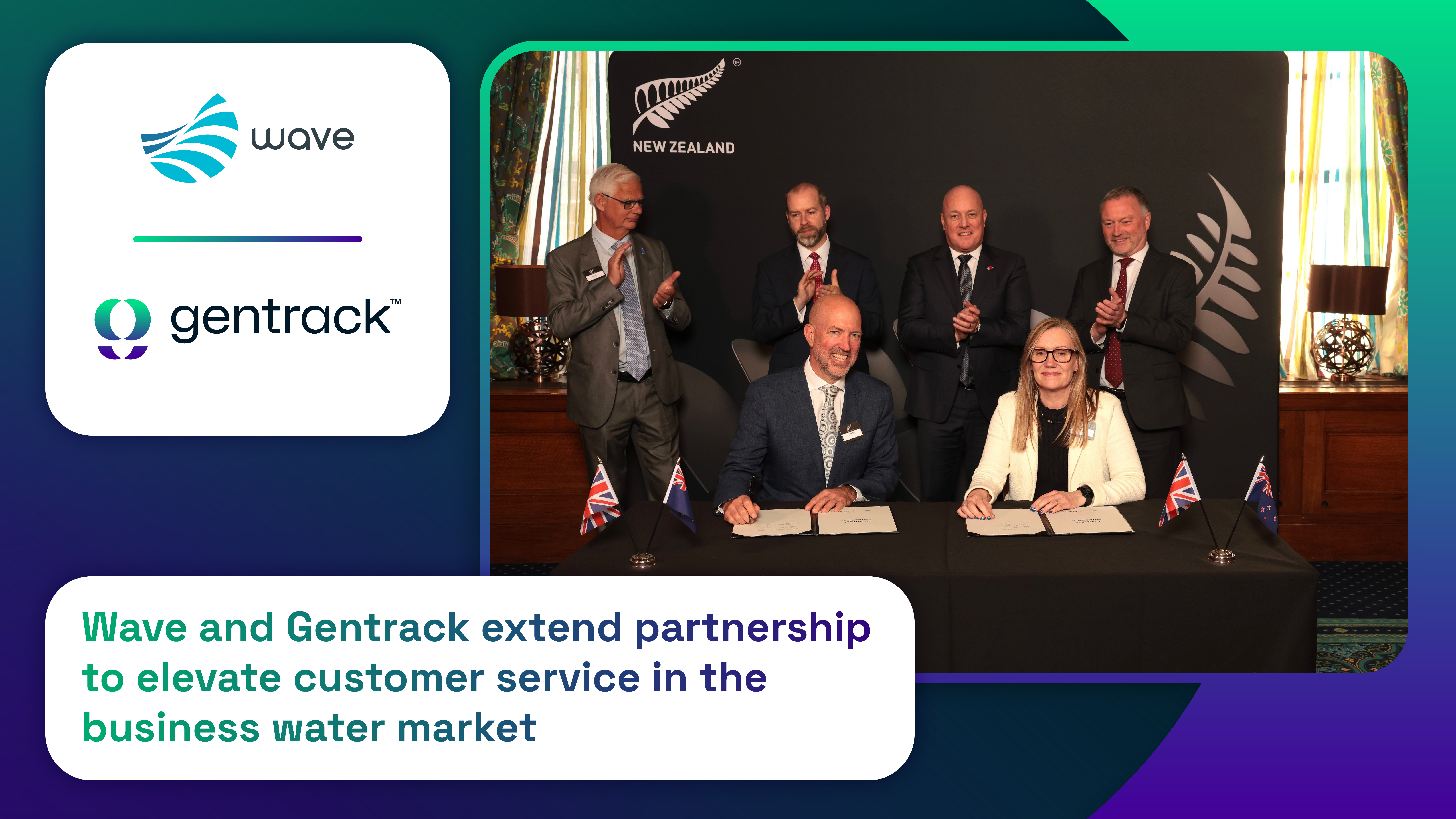 Wave and Gentrack extend partnership